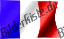 Flaggen - Frankreich (animiertes GIF)