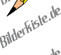 Stifte: Bleistift mit Radiergummi (animiertes GIF)