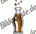 Cola in a bottle