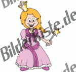 Prinzessin mit Krone