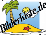 Insel mit einer Palme