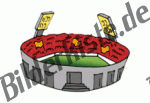 Football: Stadium red (not animated)