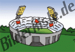 Football: Stadium white (not animated)