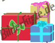 Christmas: Presents - three presents (not animated)