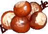 Autumn: Chestnuts - a bunch of chestnuts (not animated)