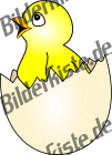 Chicken: In a broke open egg (white) 1 (not animated)