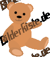 Spielsachen: Kuscheltier - Teddybr (nicht animiert)