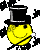 Smilies: Smiley magician (animated GIF)