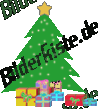 Christmas: Christmas tree - with presents (animated GIF)