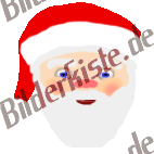 Christmas: Santa Claus head (not animated)