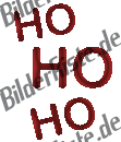 Christmas: Lettering - Ho, Ho, Ho (not animated)