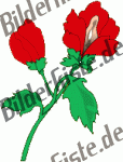 Blumen: Blume 5 - rot 2 (nicht animiert) 