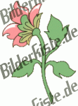 Blumen: Blüte 2 - rosa 1 (nicht animiert)