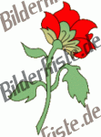 Blumen: Blte 2 - rot (nicht animiert)