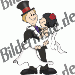 Wedding: Bride and Groom (not animated)