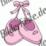 Baby shoes pink