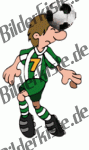 Football: Header (green_white jersey) (not animated)