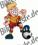 Football: Grinning star (not animated)