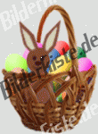 Easter: Easter basket - with bunny 2 (not animated)