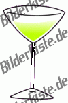 Silvester: Sektglas 2 - stehend (nicht animiert)