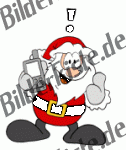 Christmas: Santa Claus - with mobile phone idea (not animated)