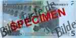 Geldschein 5 Euro R�ckseite