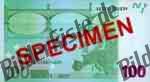 Geldschein 100 Euro R�ckseite