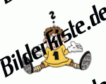 Fu�ball: Torwart sitzt auf dem Boden (nicht animiert)