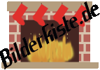 Christmas: St. Nicholas#39# Day - fireplace (animated GIF)