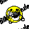 Smilies: Smilie gepierct (animiertes GIF)
