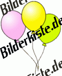 Baloons: Baloon - several  jumbled up 2 (not animated)