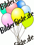 Baloons: Baloon - several  jumbled up 3 (not animated)