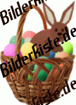 Ostern: Osterkorb - mit Hase 1 (animiertes GIF)