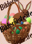 Easter: Easter basket - with bunny 6 (not animated)