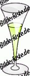 New Year#39#s Eve: Champagne - glas 1 (not animated)