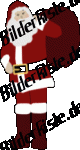 Weihnachten: Weihnachtsmann mit Sack (nicht animiert)