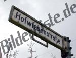 Strassenschild 