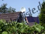 Impianto satellitare su tetto