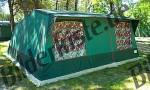 Tenda da camping verde