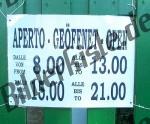 Opening hours (italian)