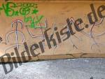Graffiti auf Wand