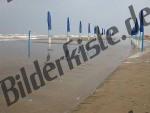 Strand Hochwasser