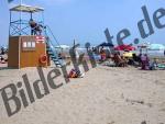 Lifeguard tower at the beach