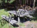 Wooden benches