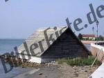 Boathouse at the sea