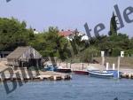 Boathouse with boats