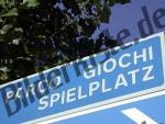 Schild Spielplatz