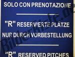 Schild Reserviert