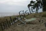 Liegestuhl am Strand