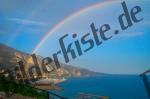 Regenbogen am Meer